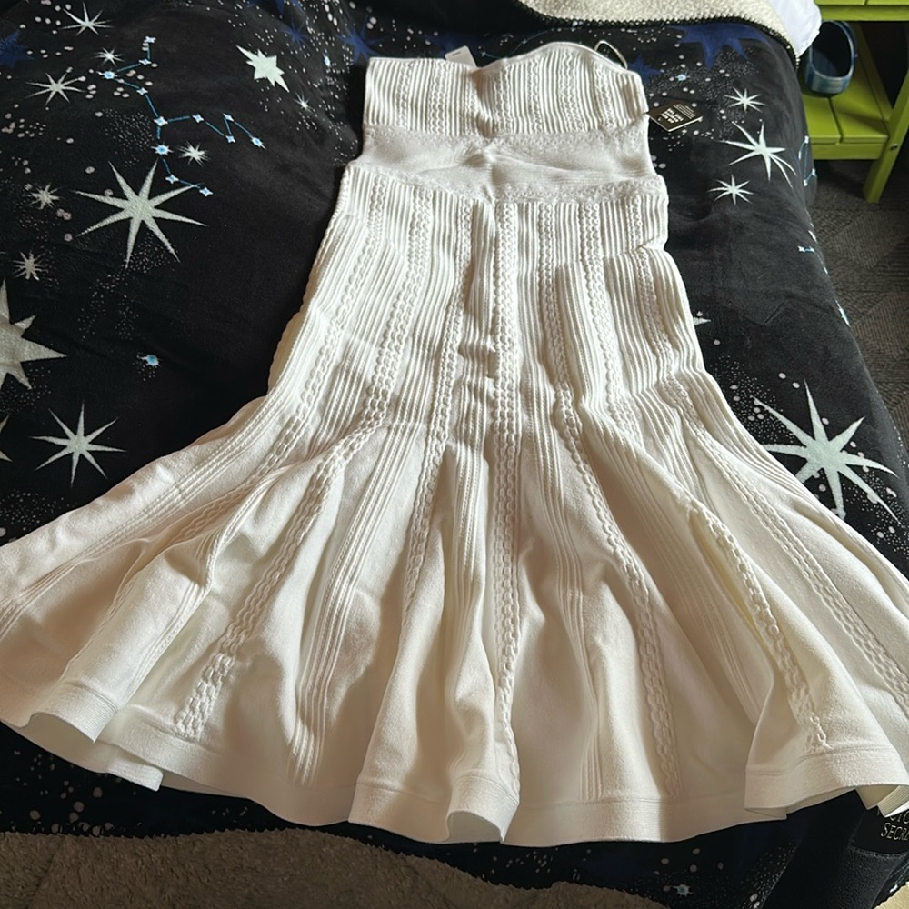 Express Strapless Sweater Dress
